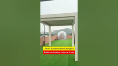 Louvered Pergola, personalisieren Sie Ihre Welt im Freien! #pergola #outdoor #garten #gazebo #design #gazebo